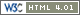 Valid HTML 4.01!