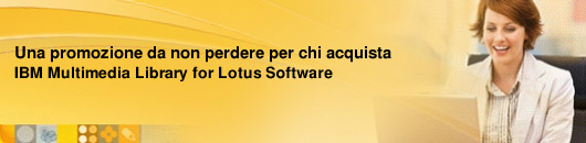 Image:IBM Multimedia Library per Lotus Software in promo