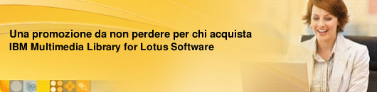 Image:IBM Multimedia Library per Lotus Software in promo