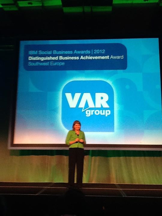 Image:Var Group premiato a lotusphere 2012
