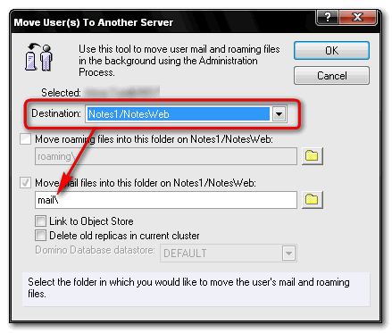 Image:Spostare il Database di posta....Sullo stesso Server.