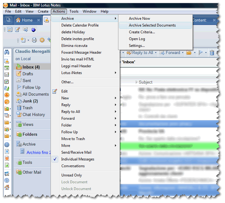 Image:Archiviazione della Posta in Domino: Ecco come si Configura