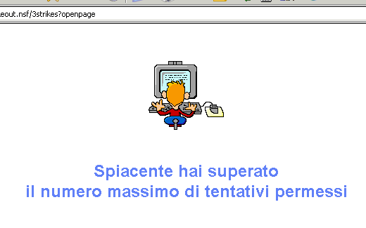 Image:Brutal Force Attack: Bloccare l´accesso web dopo n tentativi