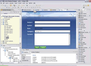 Image:Domino Designer in Eclipse