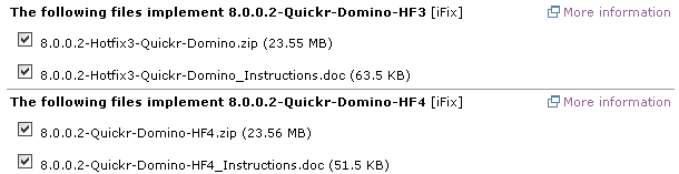Image:Doppio HotFix per Quickr 8.0.0.2
