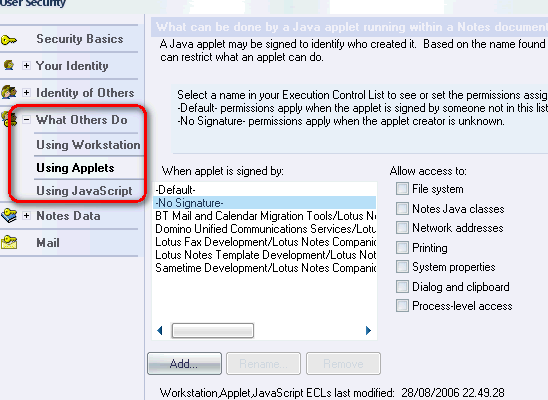 Image:Lotus Notes Mail può essere attaccato tramite LotusScript?