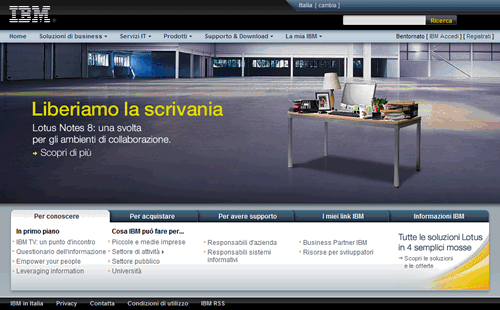 Image:IBM.it non è mai stata così bella!