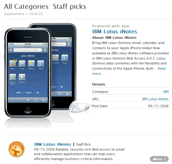 Image:Lotus iNotes scelto da Apple