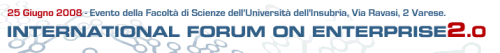 Image:Mercoledì tutti a Varese per l’International Forum on Enterprise 2.0