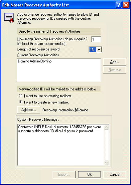Image:Recovery Information e CA