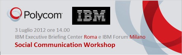 Image:Social Communication Workshop gratuito su Sametime