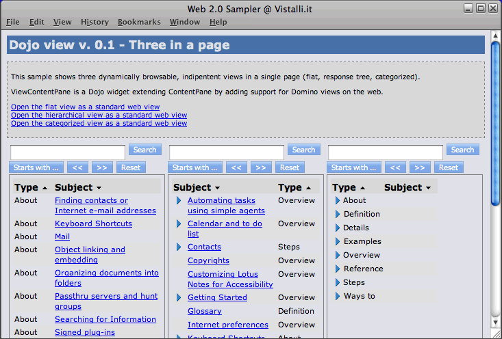 Image:Viste Web con Dojo e jQuery