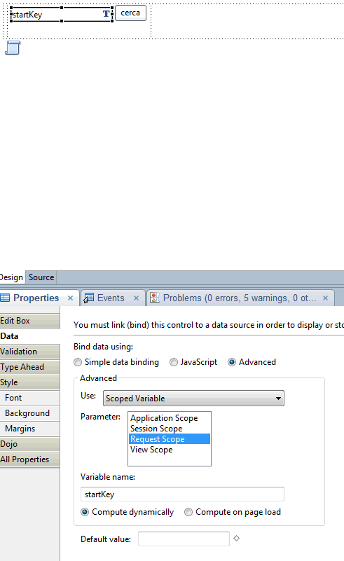 Image:Xpages - come realizzare lo StartKey sulle vostre applicazioni Web