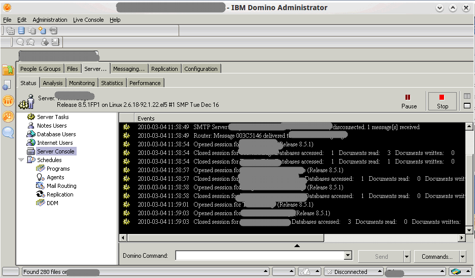 Image:Administrator Client su Ubuntu Linux con WINE