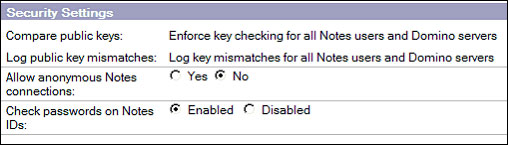 Public key checking