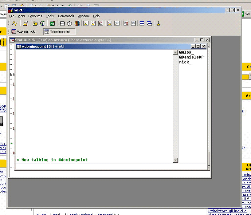Image:Configurazione di MIRC per accedere alla chat di dominopoint