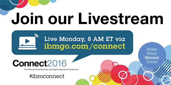 Image:Connect 2016: seguire la Opening General Session in streaming