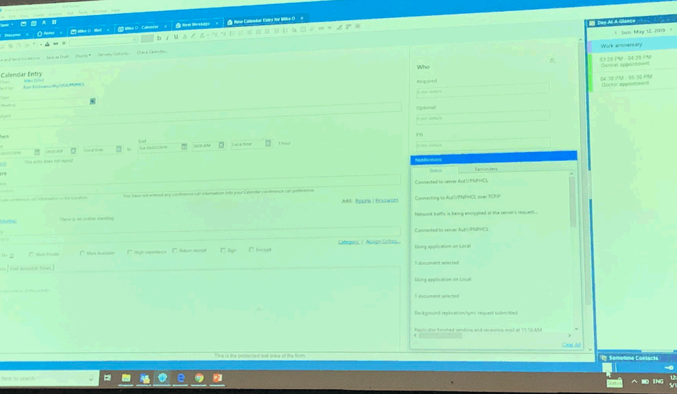 Image:Demo di Notes 11 ad Engage