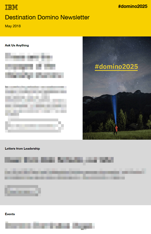 Image:Destinazione Domino: uscita la prima newsletter