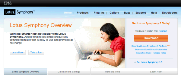 Image:Disponibile Lotus Symphony 3 fixpack 2