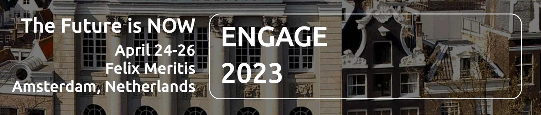 Image:evento Engage 2023 - dal 24 al 26 Aprile 2023
