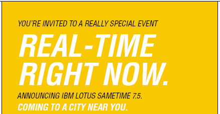 Image:Evento in Italia : SAMETIME 7.5