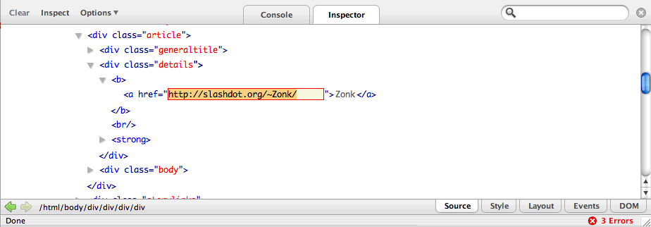 Image:FireBug - Finalmente il primo debugger Javascript