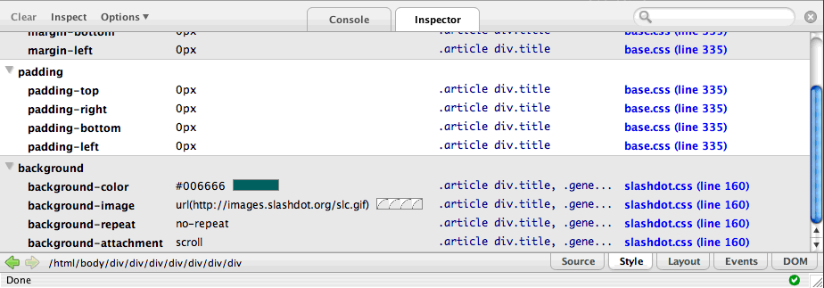 Image:FireBug - Finalmente il primo debugger Javascript