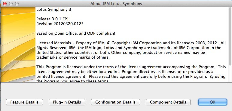 Image:Fix Pack 1 per IBM Lotus Symphony 3.0.1
