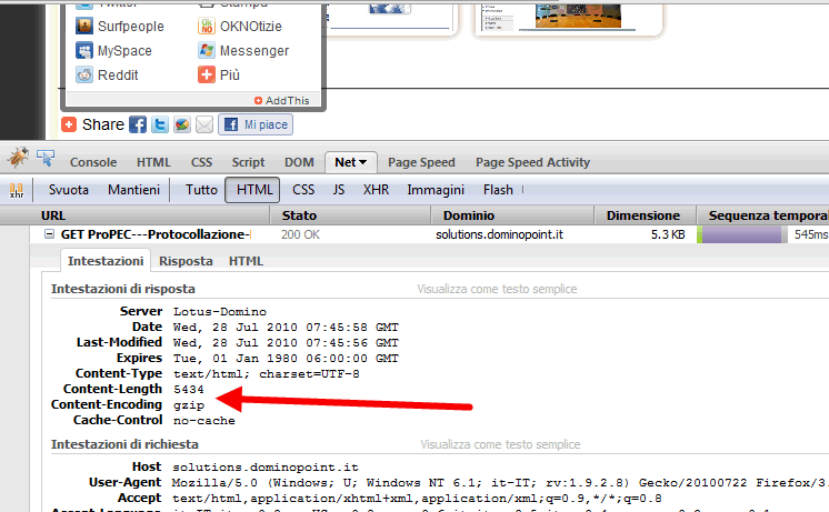Image:Gzip nativo sugli oggetti Domino supportato nella 8.5.1