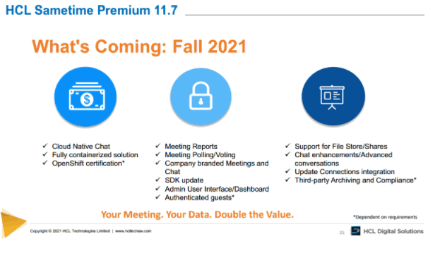 Image:HCL e Sametime 11.6 le novità annunciate #dominoforever
