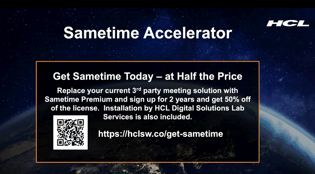 Image:HCL e Sametime 11.6 le novità annunciate #dominoforever