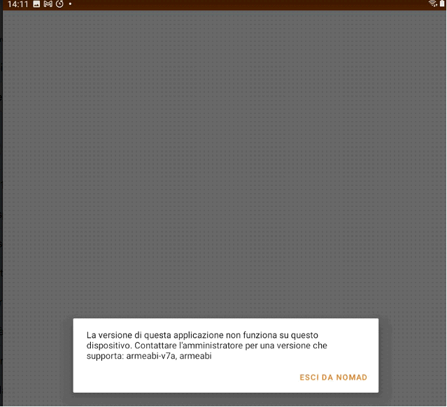 Image:HCL Nomad Android – attenzione ai device con  CPU a 32 bit 