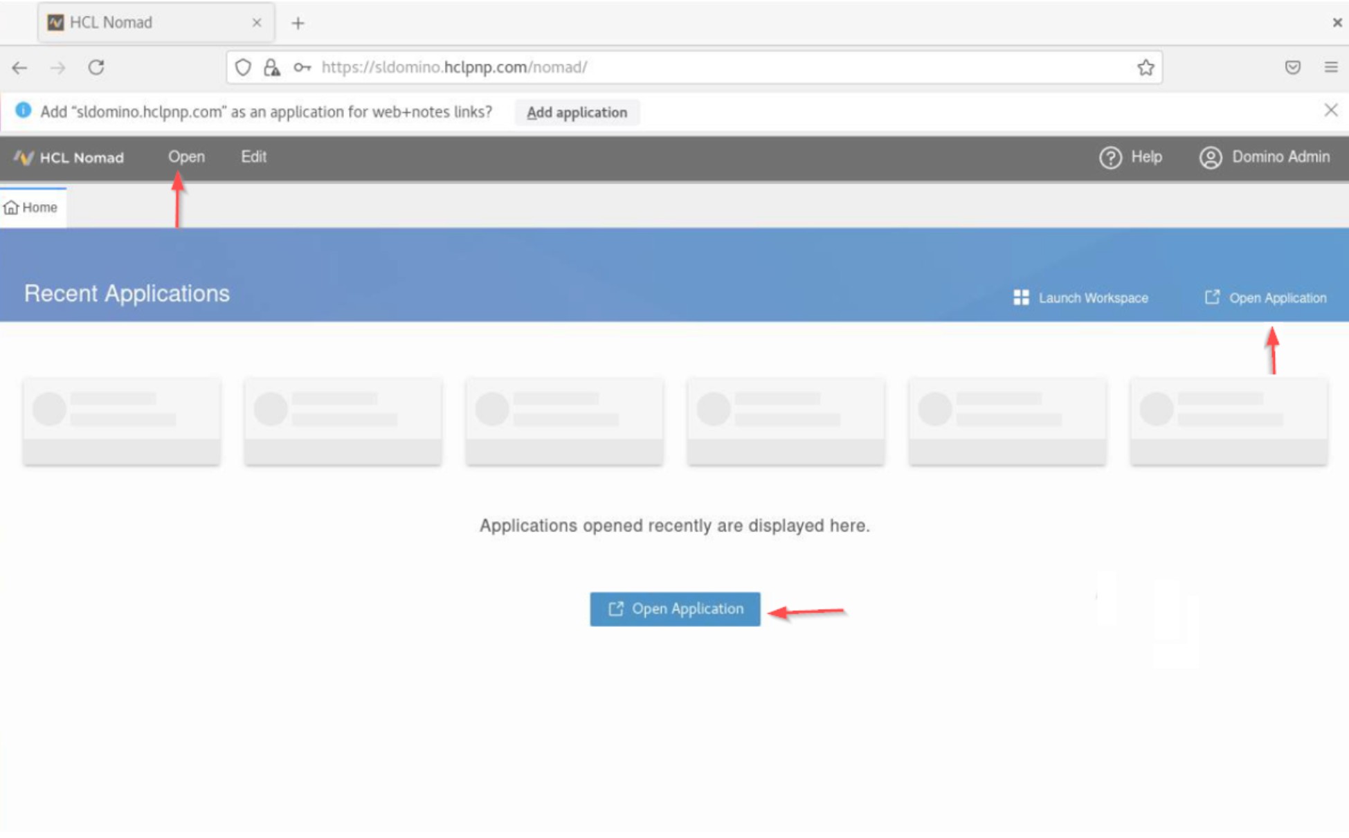 Image:HCL Nomad for Web Browsers 1.0.20