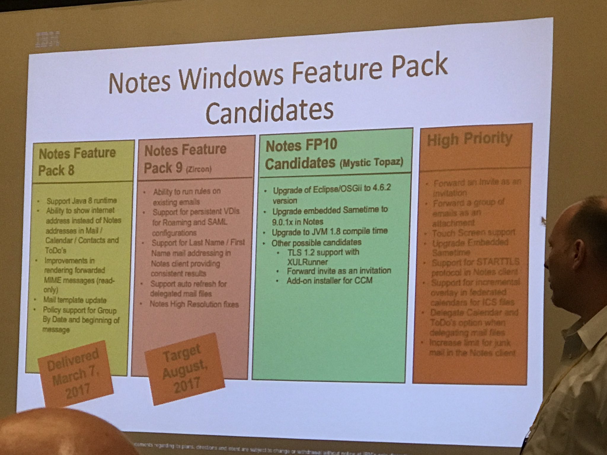 Image:IBM Domino/Notes/Designer FP9 - Verse 1.0.2 - Target 25 Agosto 2017