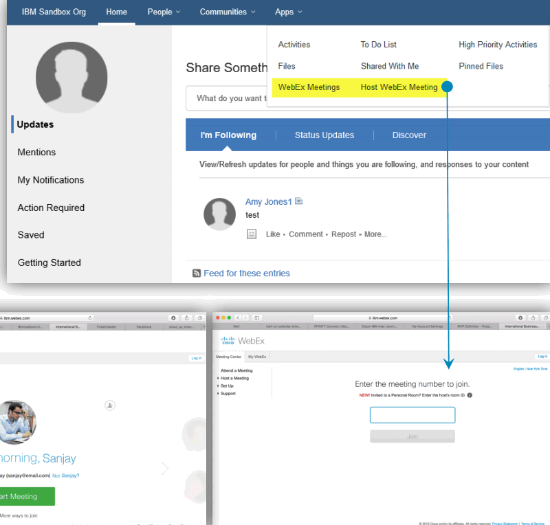 Image:IBM e CISCO  integrazione in Connections Cloud
