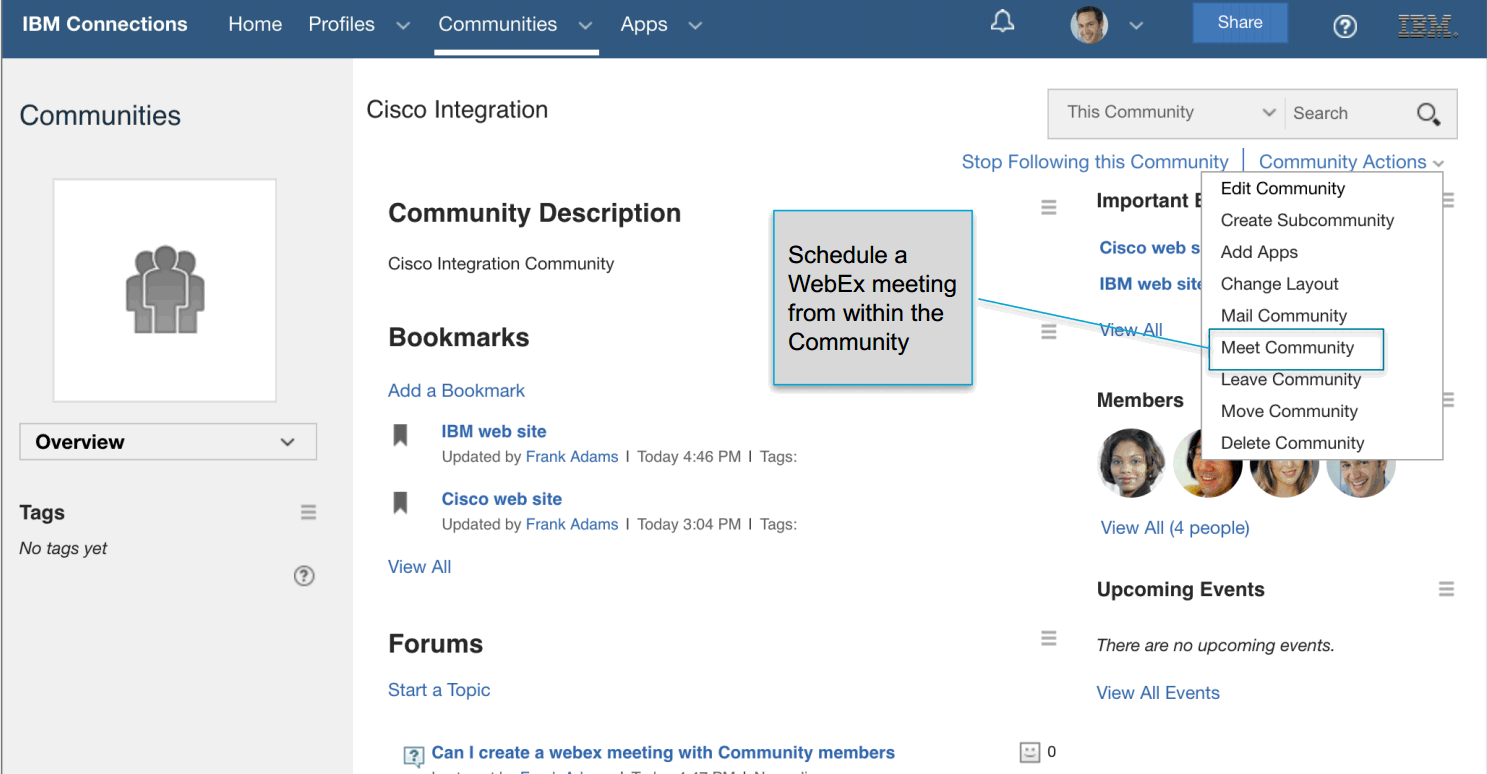 Image:IBM e CISCO  integrazione in Connections Cloud