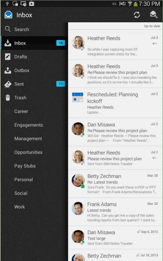 Image:IBM Traveler 9.0.1.1 - google store
