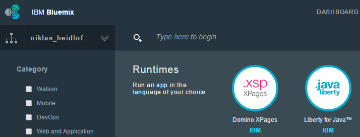 Image:IBM XPages su BlueMix