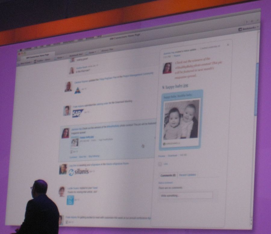 Image:Liveblogging dalla Opening General Session di Lotusphere 2012