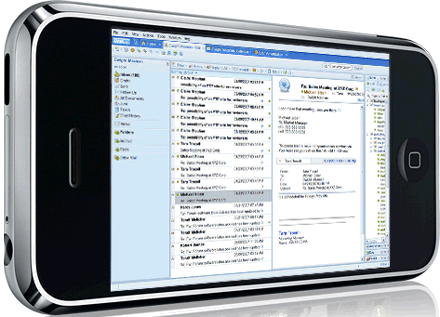 Image:Lotus Notes su Iphone...