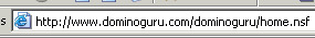 Image:Nascondere URL completo in  hosting domino