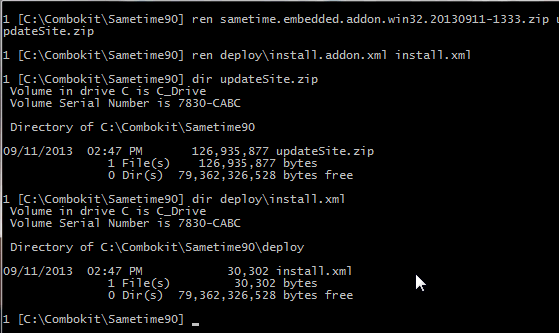 Image:(REPOST) Combining IBM Notes 9.0.1 and IBM Sametime 9.0 into a single install kit