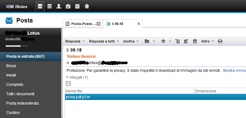 Image:Problema sulla visualizzazione degli allegati .p7m in iNotes