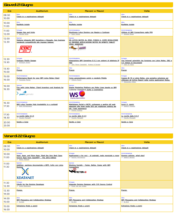 Image:Pubblicata l’agenda dei Dominopoint Days 2012