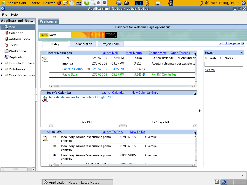 Image:Recensione Ufficiale Lotus Notes su Linux