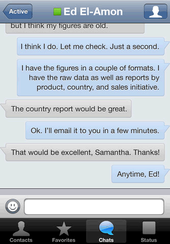 Image:Rilasciato IBM Sametime per iOS
