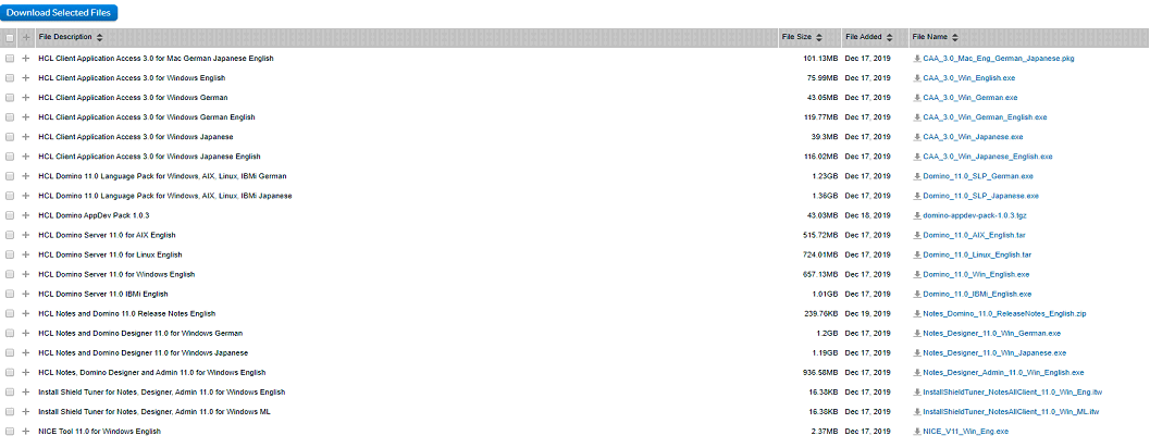 Image:Rilasciato su FlexNet Domino, Notes, Sametime , Nice v11,Verse 1.0.9 e AppDevPack 1.0.3
