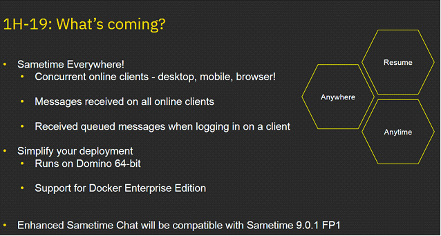 Image:Sametime V10 –  novità in arrivo per la next release