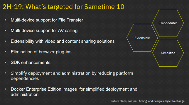 Image:Sametime V10 –  novità in arrivo per la next release